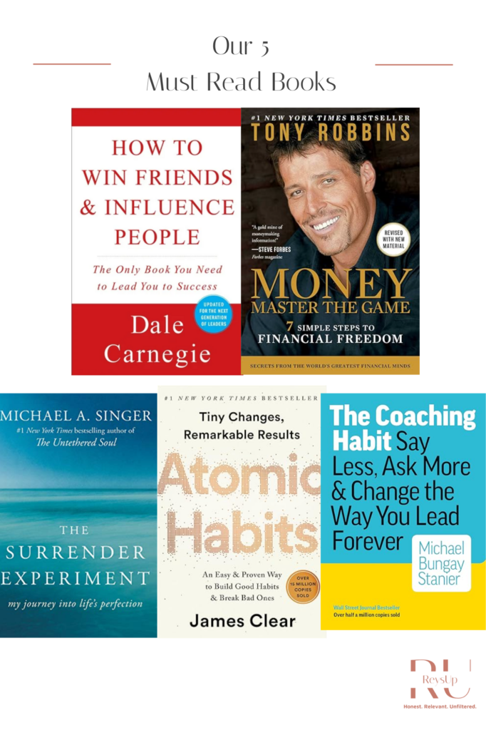 3 books for transforming your life