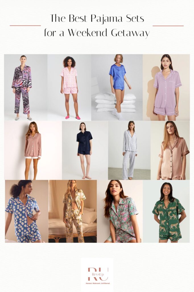 best pajama sets for a weekend 