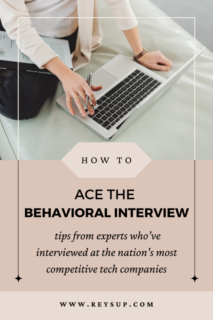 Prep for your behavioral interview