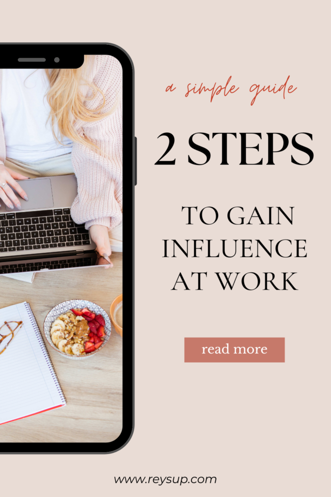 Gain influence at work