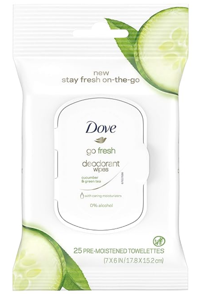 Dove Go Fresh Deodorant Wipes