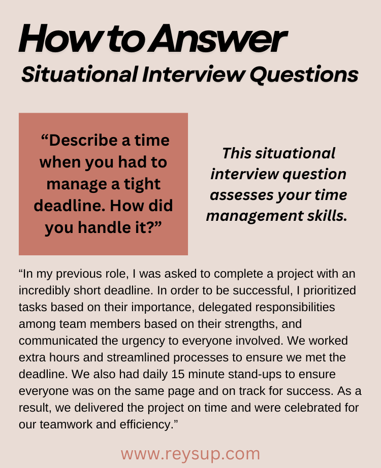 tough interview question answers