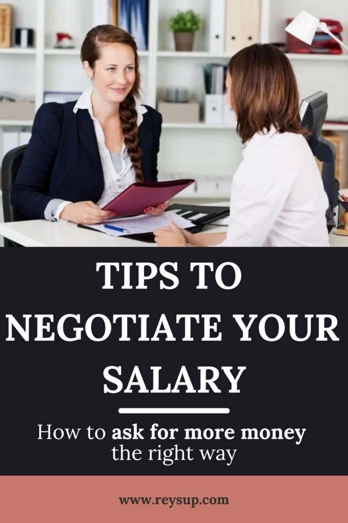 tips to negotiate a higher salary