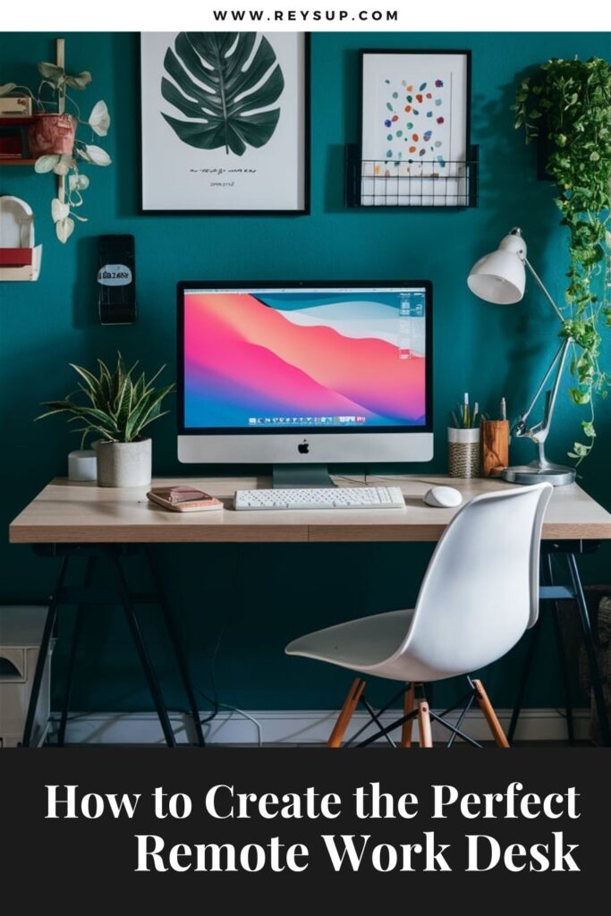 Smart and Practical Desk Setup