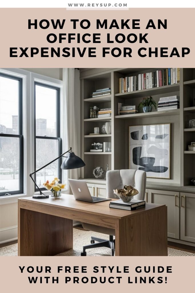 Make an Office Look Expensive for Cheap