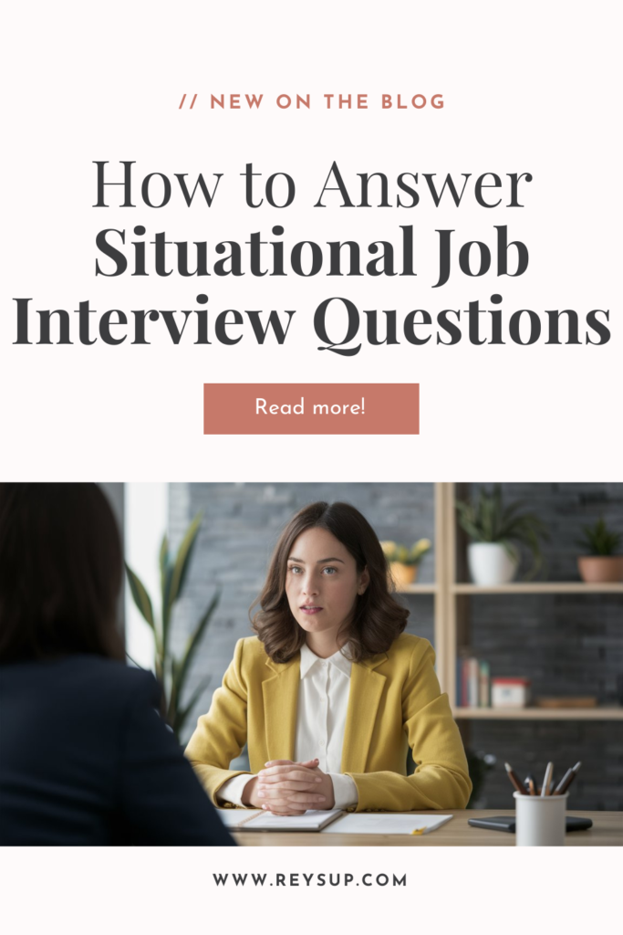 how to answer situation job interview questions